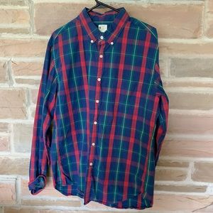 J.Crew Oxford Button Down Size Large